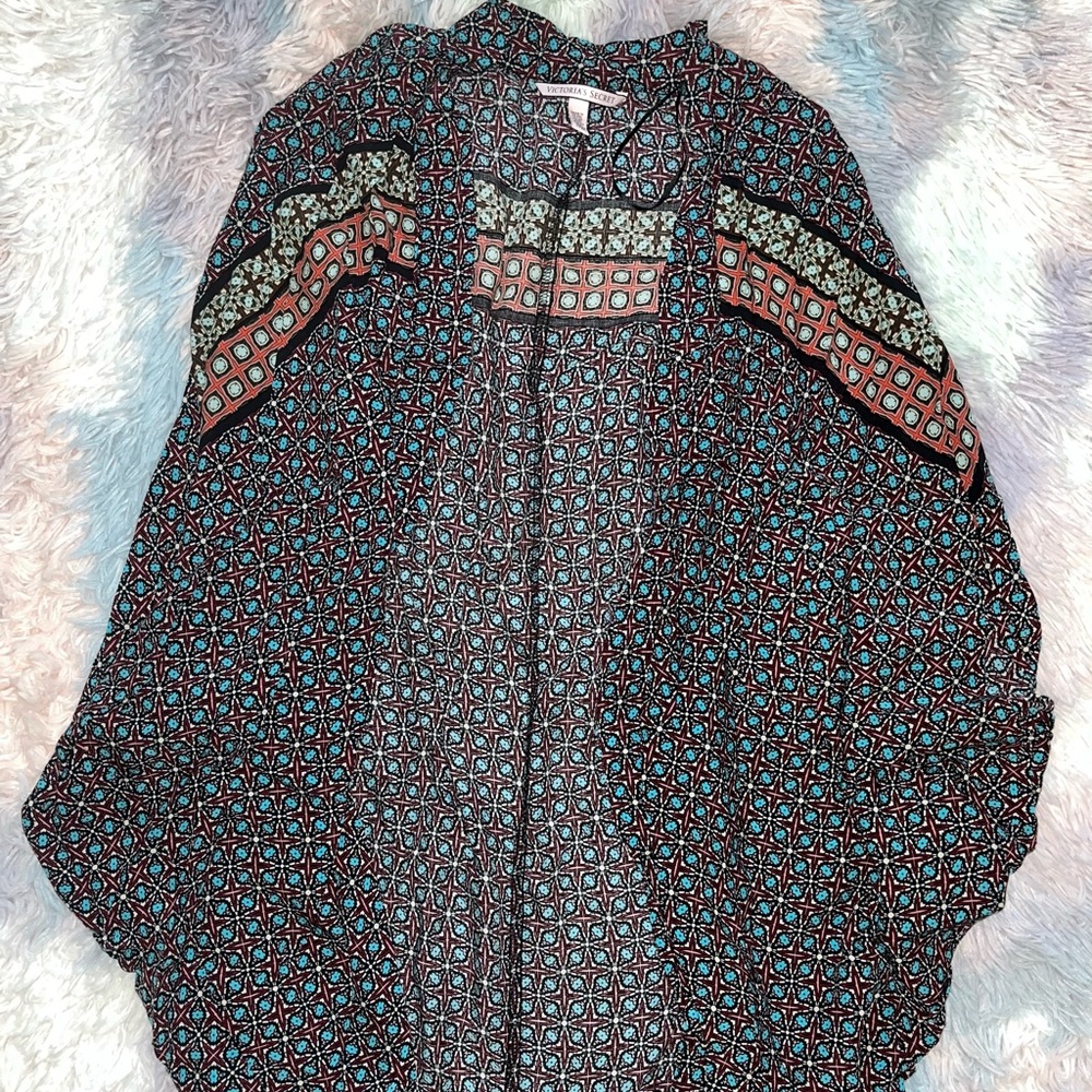Victoria’s Secret Multi-Colored Sleeveless Coverup
